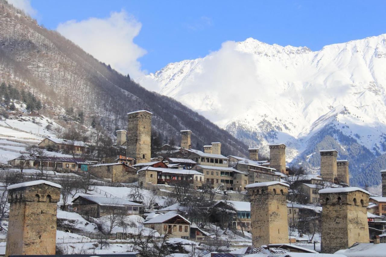 Hotel Svaneti Mestia Bagian luar foto