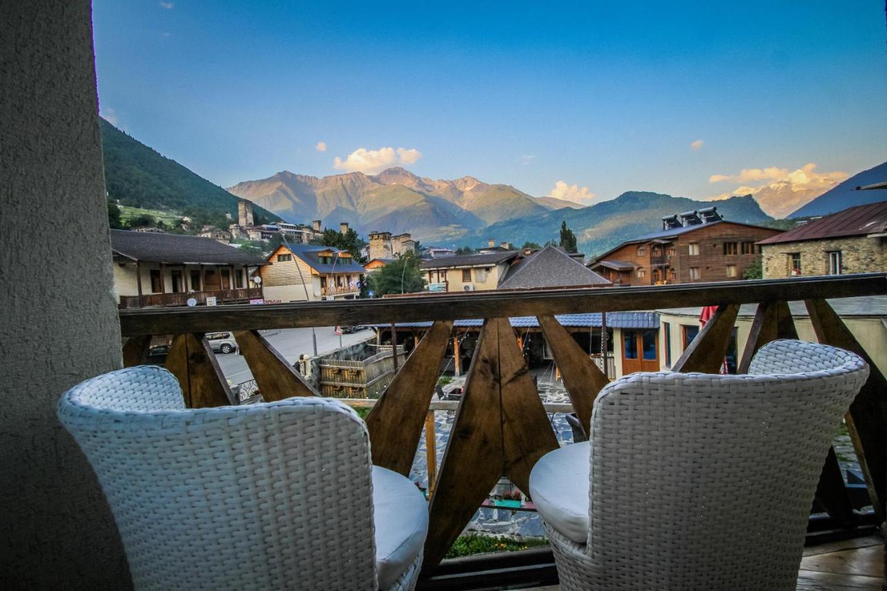 Hotel Svaneti Mestia Bagian luar foto