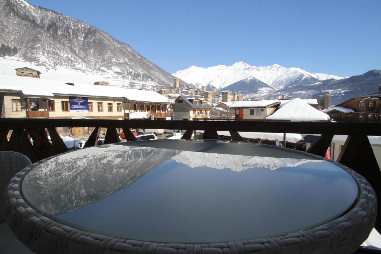 Hotel Svaneti Mestia Bagian luar foto