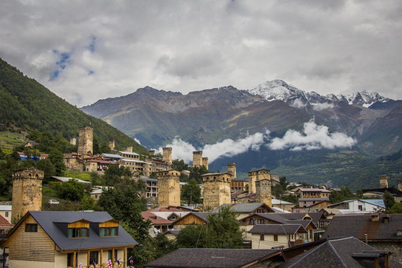 Hotel Svaneti Mestia Bagian luar foto