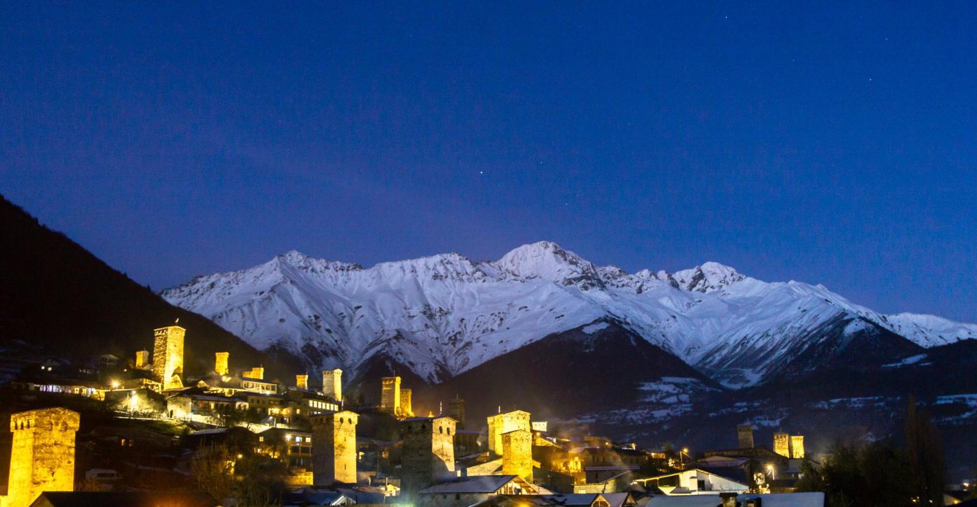 Hotel Svaneti Mestia Bagian luar foto